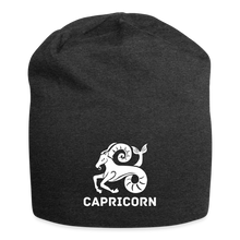 Load image into Gallery viewer, Capricorn - Jersey Beanie - charcoal grey

