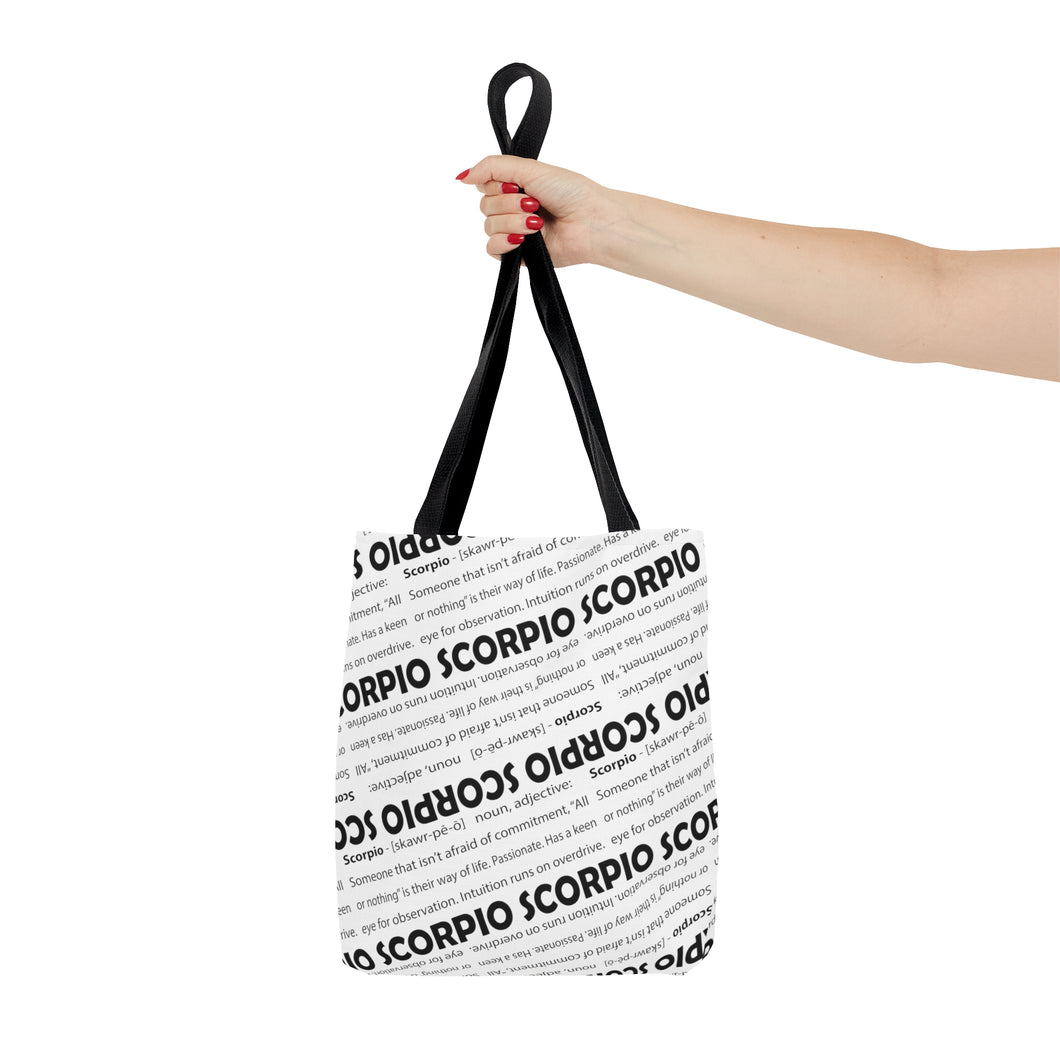 Scorpio - Definition Tote Bag