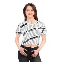 Load image into Gallery viewer, Taurus - Definition Crop Tee
