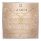 Gemini Zodiac Necklace