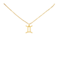Gemini Zodiac Necklace