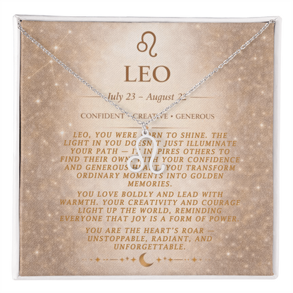 Leo Zodiac Necklace