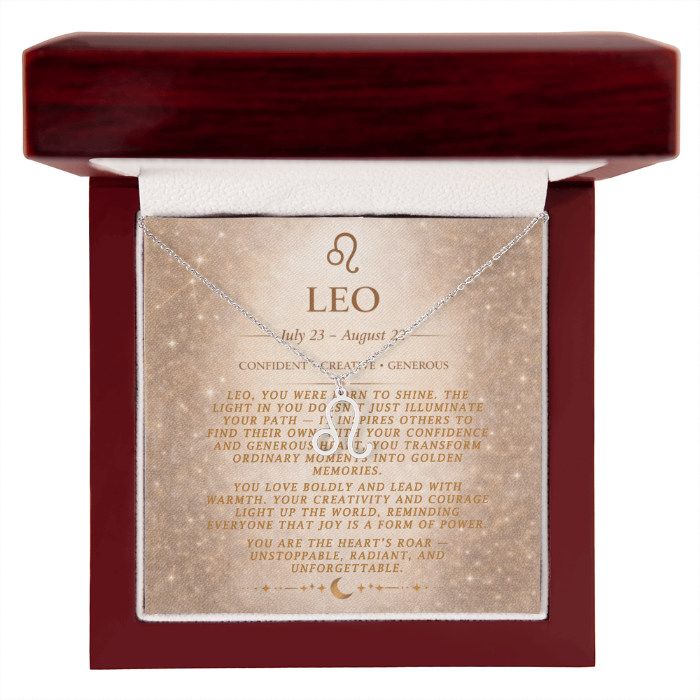 Leo Zodiac Necklace