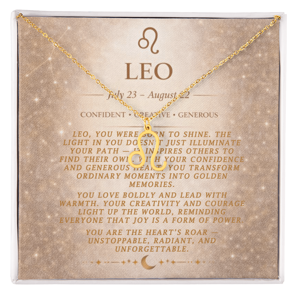 Leo Zodiac Necklace