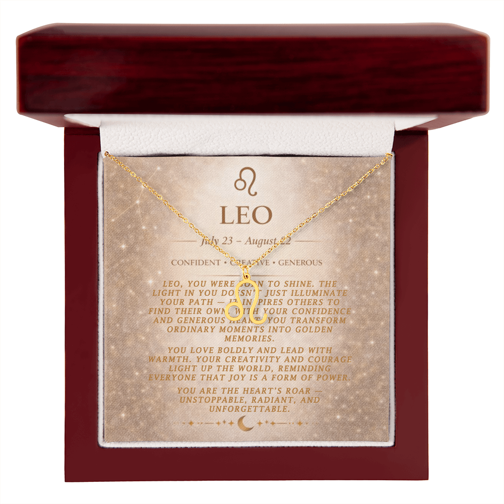 Leo Zodiac Necklace
