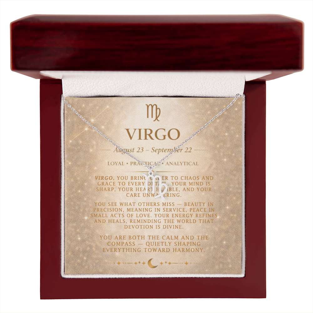 Virgo Zodiac Necklace