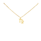 Virgo Zodiac Necklace