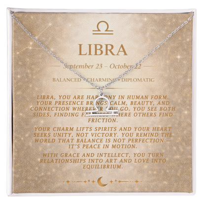 Libra Zodiac Necklace