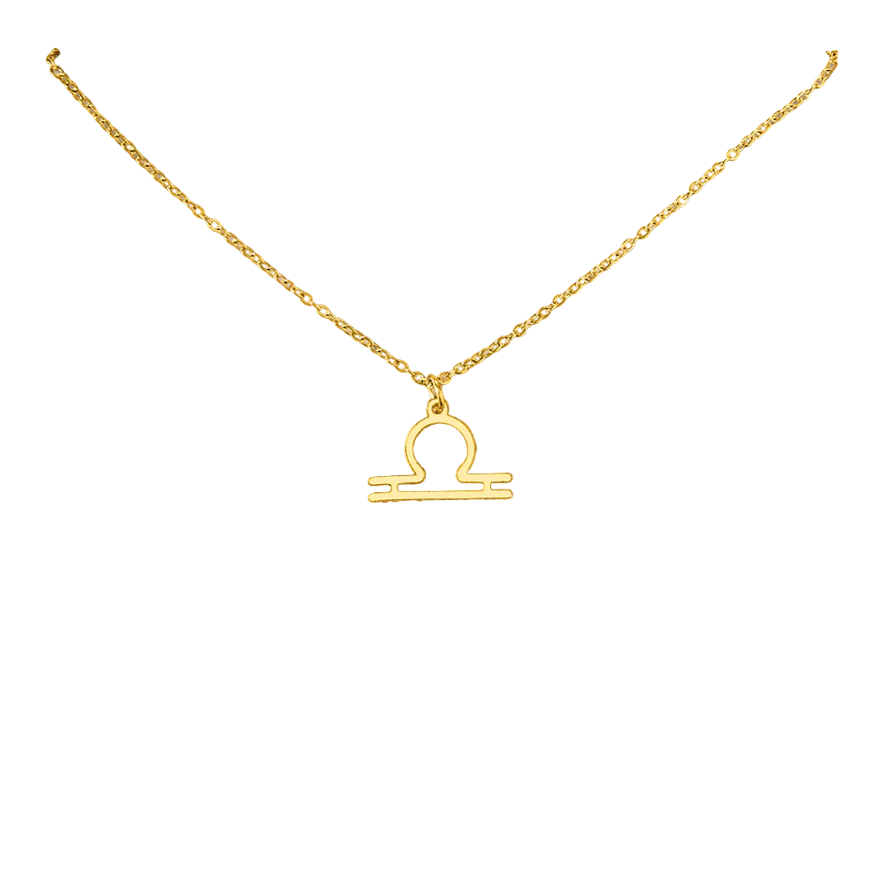 Libra Zodiac Necklace