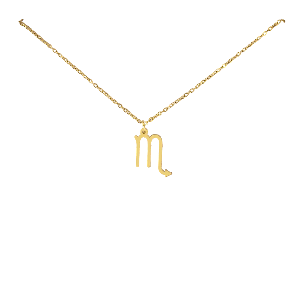 Scorpio Zodiac Necklace