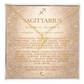 Sagittarius Zodiac Necklace