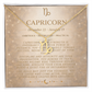Capricorn Zodiac Necklace
