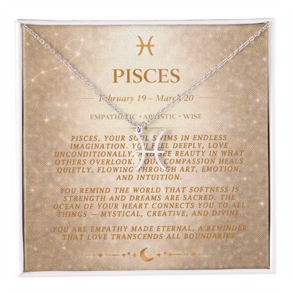 Pisces Zodiac Necklace