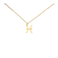 Pisces Zodiac Necklace
