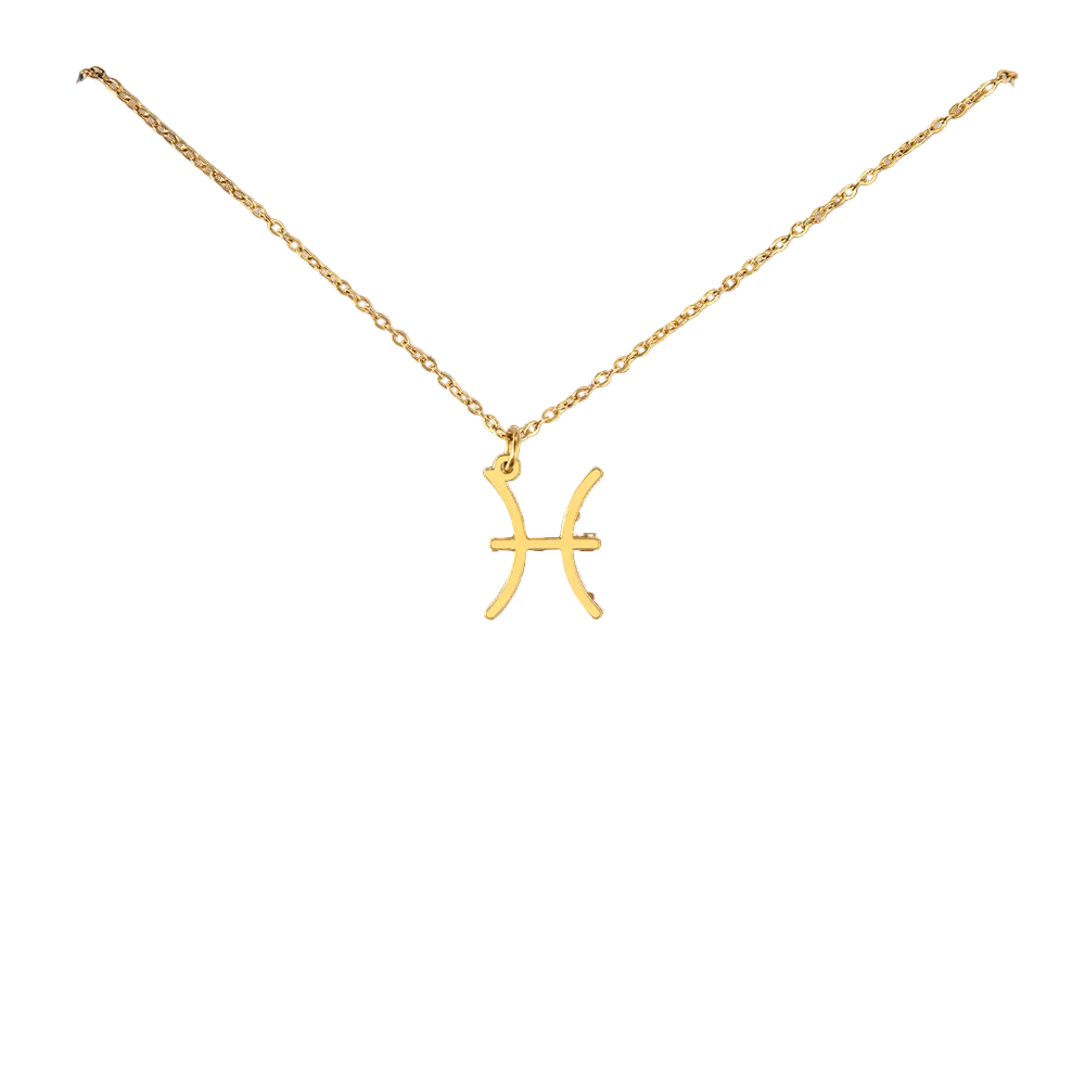 Pisces Zodiac Necklace
