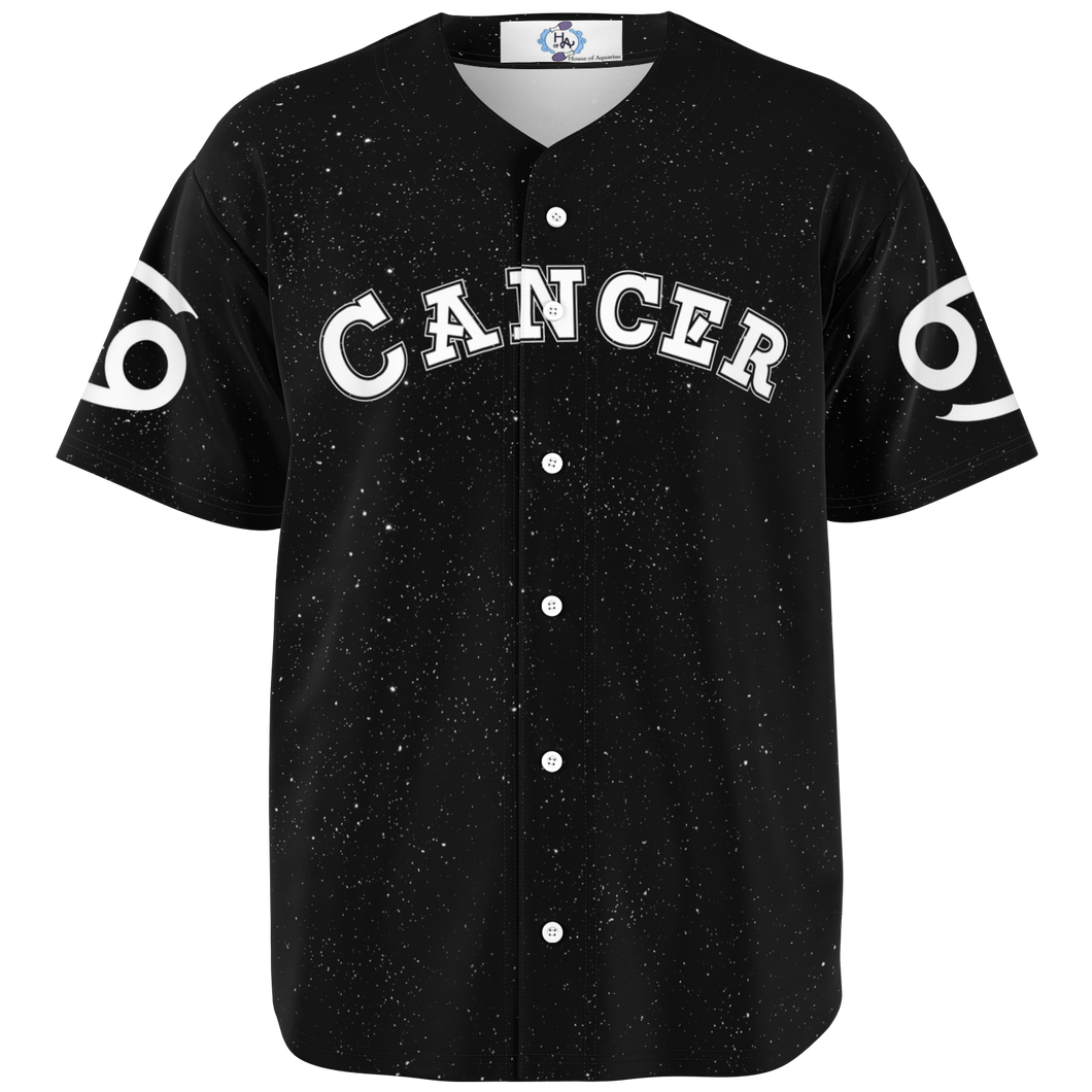 Cancer - Starry Night Baseball Jersey