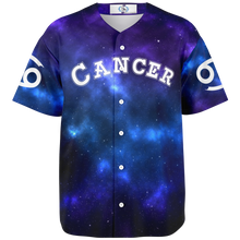 Load image into Gallery viewer, Cancer - Galaxy Baseball Jersey
