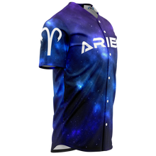 Load image into Gallery viewer, Aries - Galaxy Baseball Jersey

