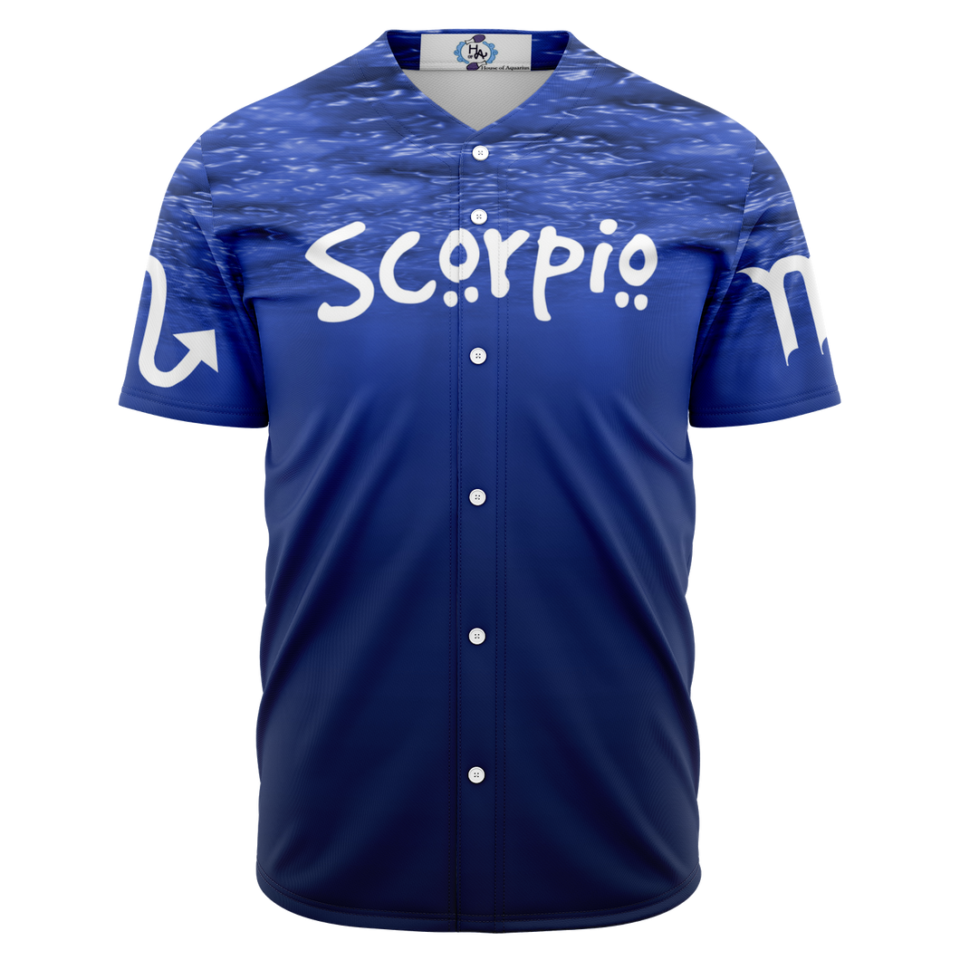 Scorpio - Deep Sea Baseball Jersey