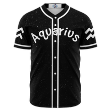 Load image into Gallery viewer, Aquarius - Starry Night Baseball Jersey
