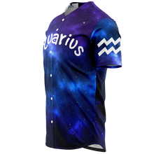 Load image into Gallery viewer, Aquarius - Galaxy Baseball Jersey

