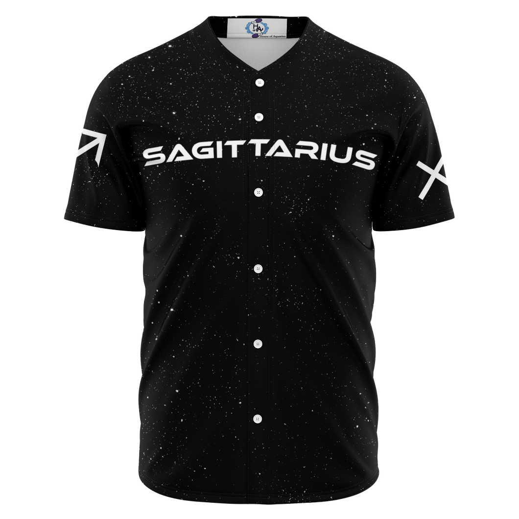 Sagittarius - Starry Night Baseball Jersey