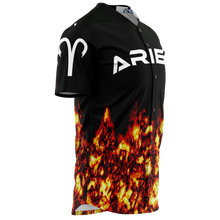 Load image into Gallery viewer, Aries - Inner Flame Baseball Jersey
