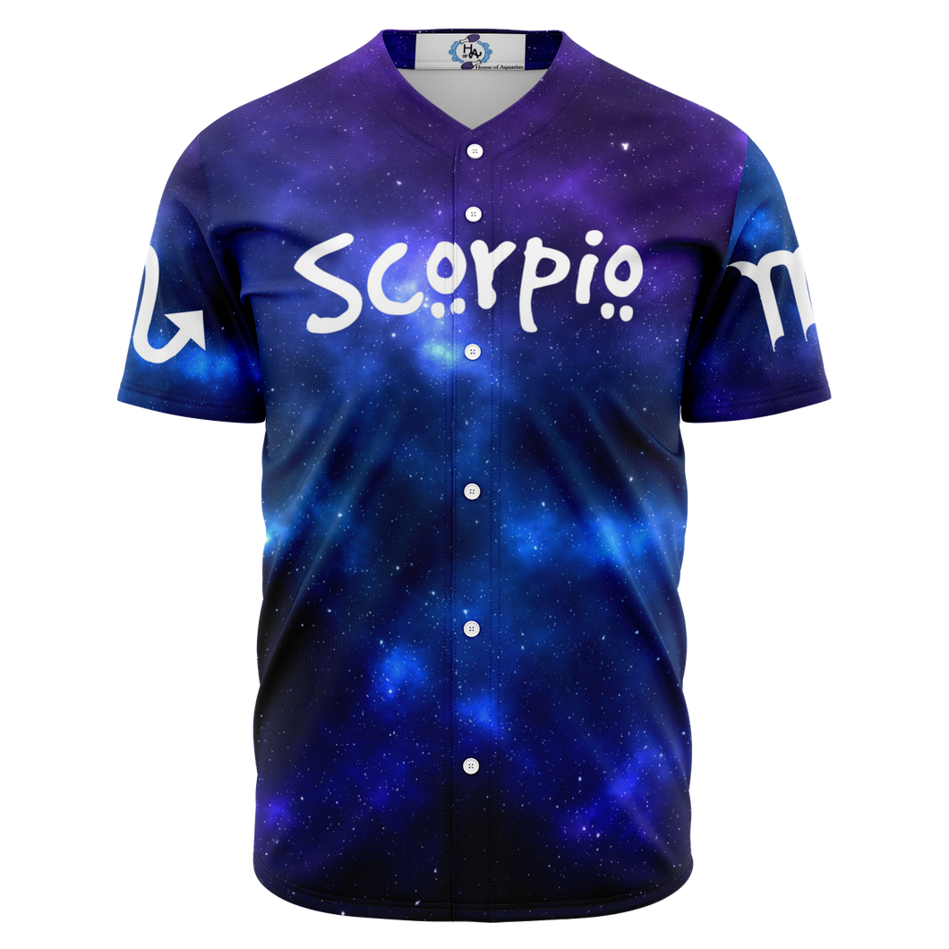 Scorpio - Galaxy Baseball Jersey