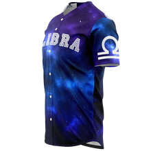 Load image into Gallery viewer, Libra - Galaxy Baseball Jersey
