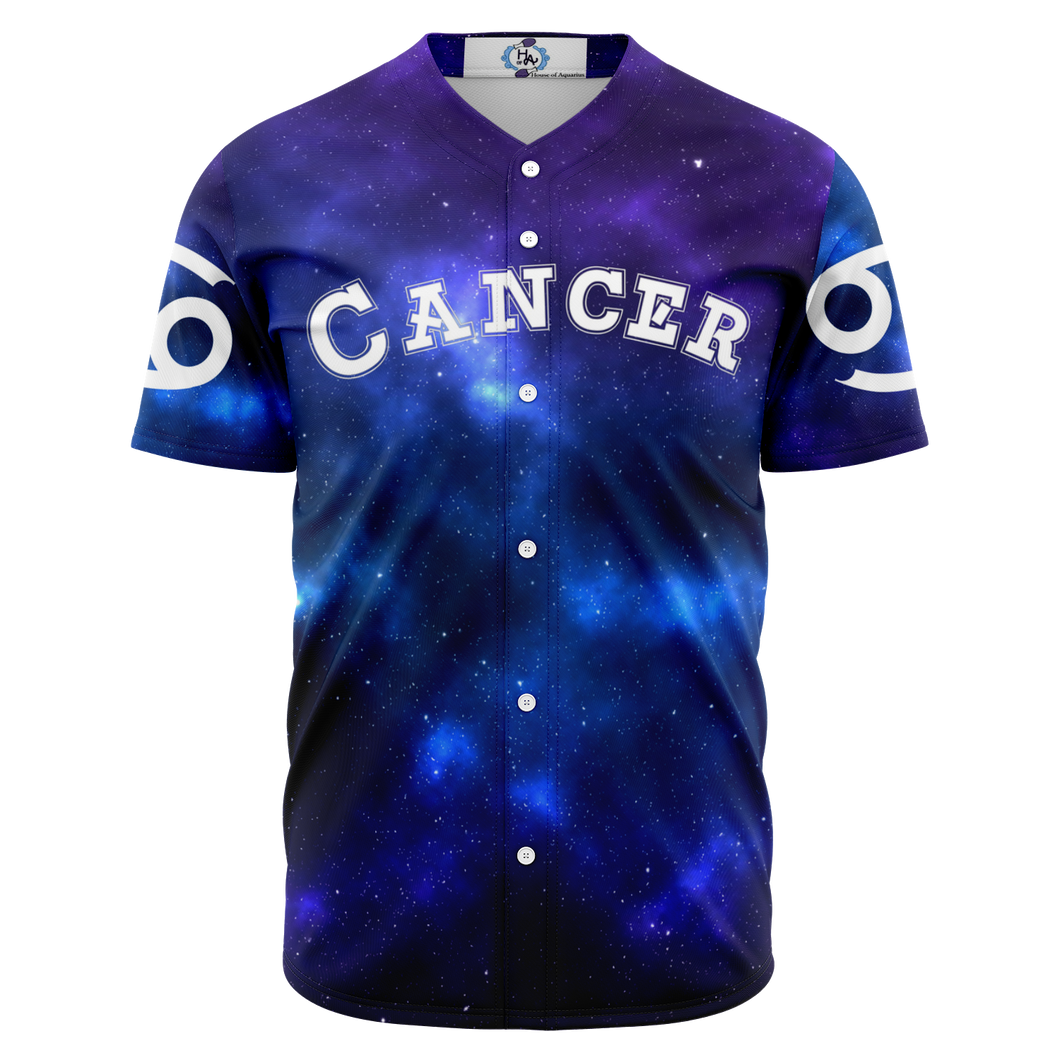Cancer - Galaxy Baseball Jersey