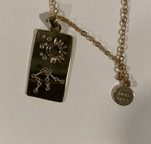 Load image into Gallery viewer, Aquarius - Copper Pendant Necklace

