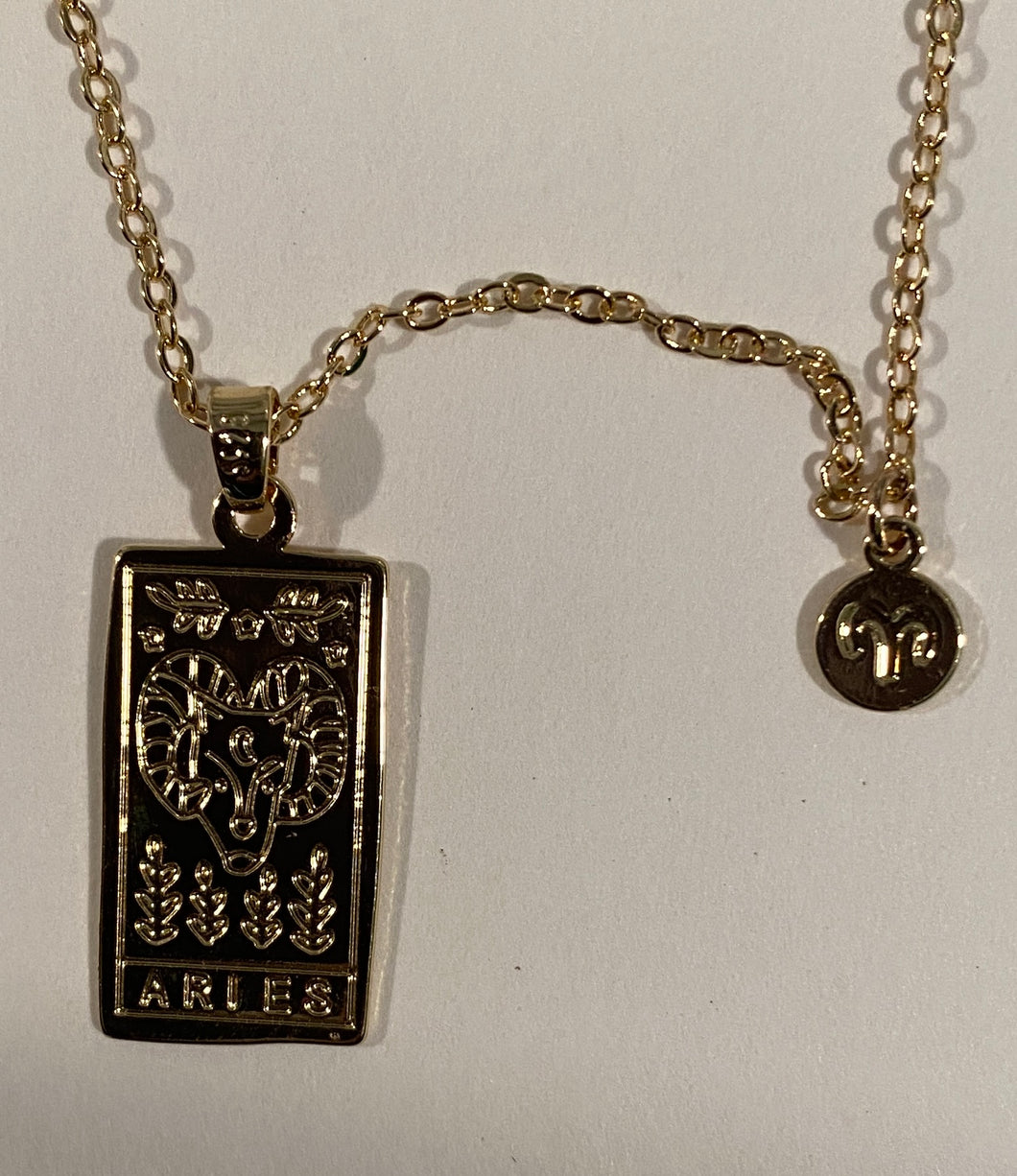 Aries - Copper Pendant Necklace