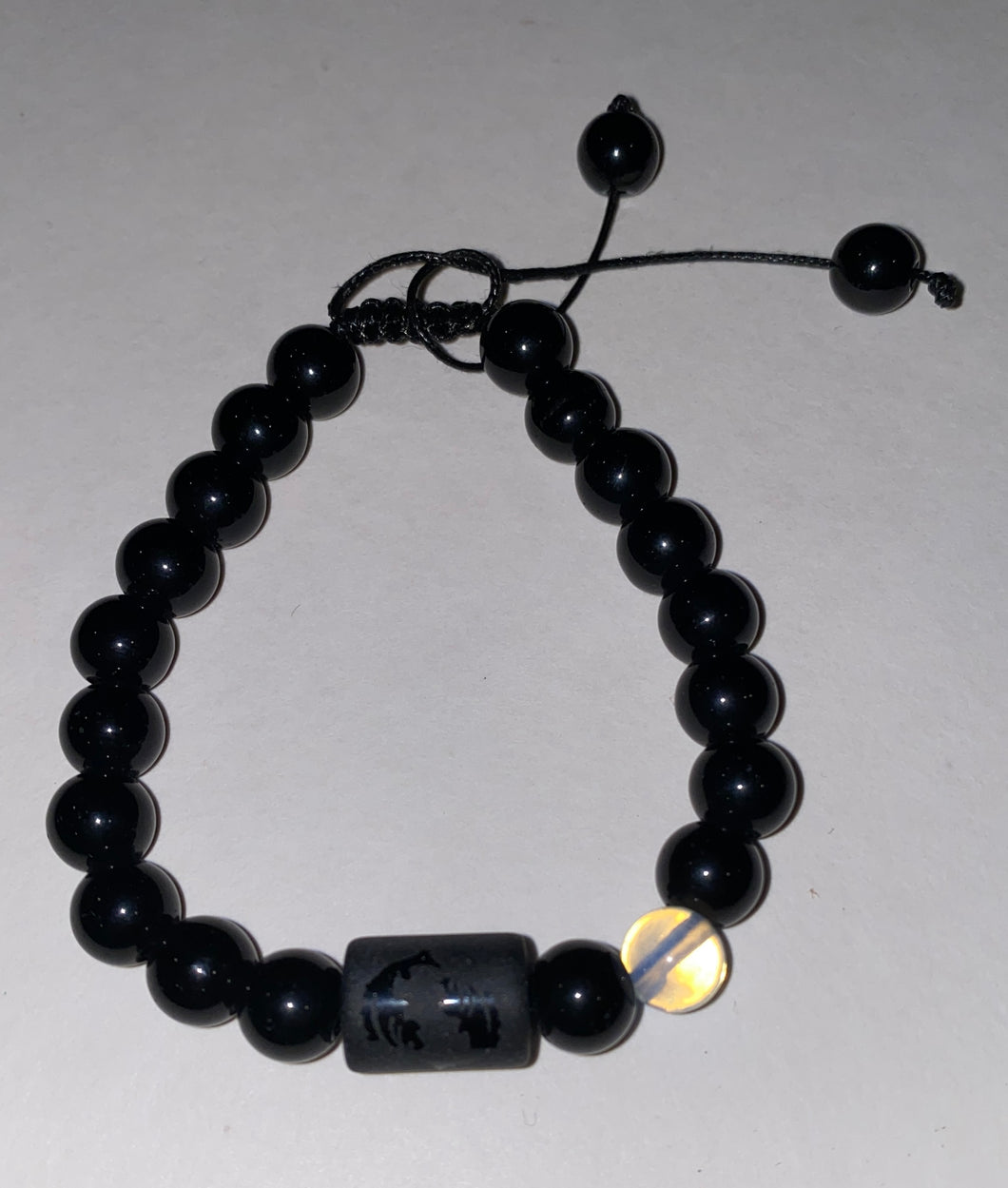 Pisces - Adjustable Stone Bracelet