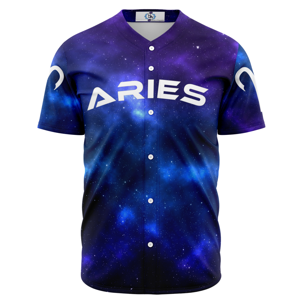 Aries - Galaxy Baseball Jersey
