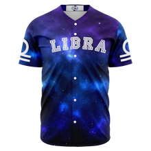 Load image into Gallery viewer, Libra - Galaxy Baseball Jersey

