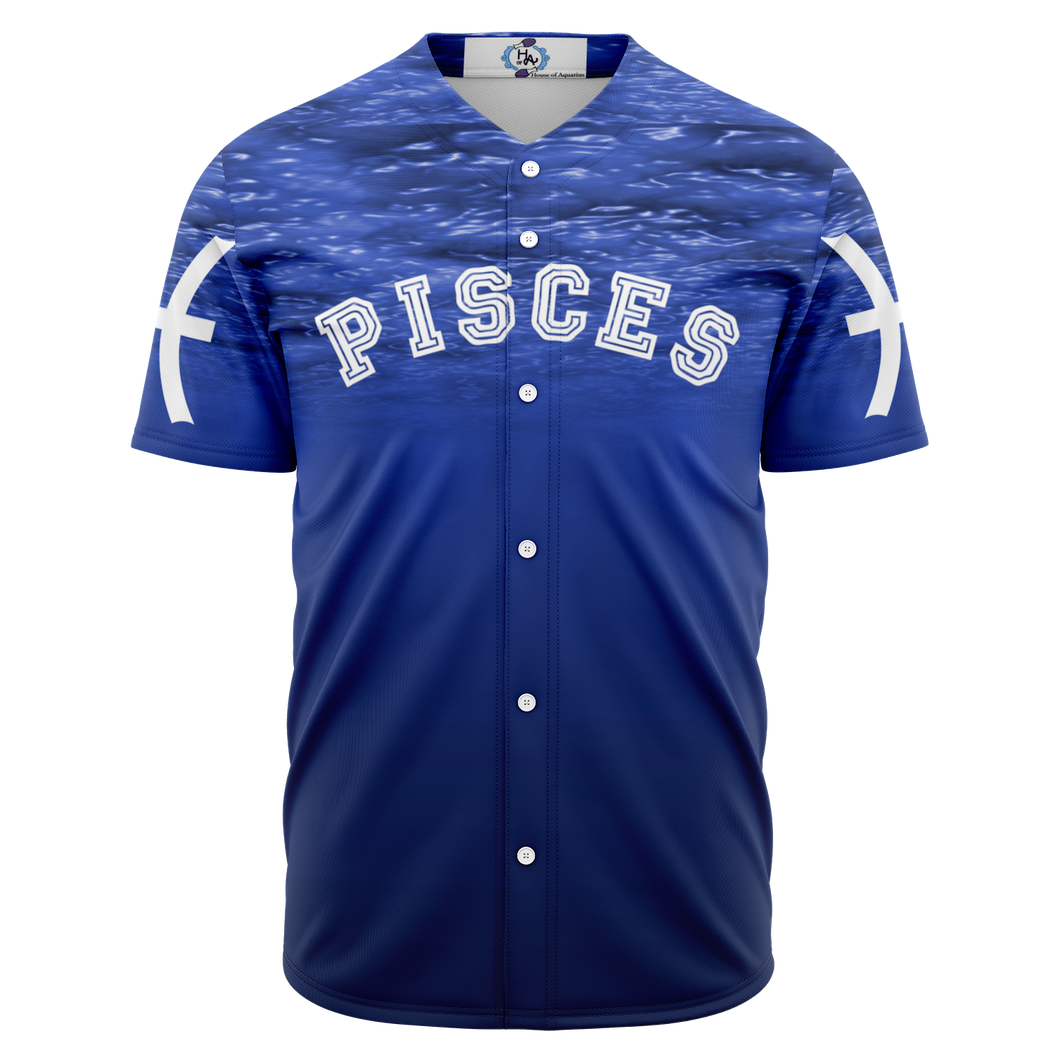 Pisces - Deep Sea Baseball Jersey