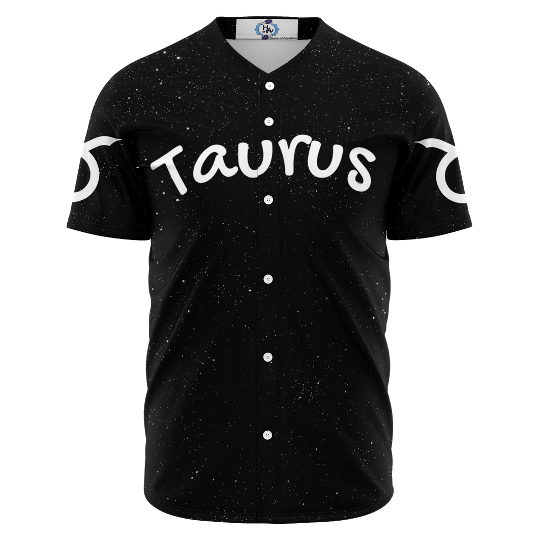 Taurus - Starry Night Baseball Jersey