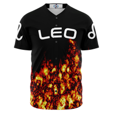Load image into Gallery viewer, Leo - Inner Flame Baseball Jersey

