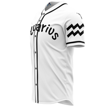 Load image into Gallery viewer, Aquarius - White Baseball Jersey
