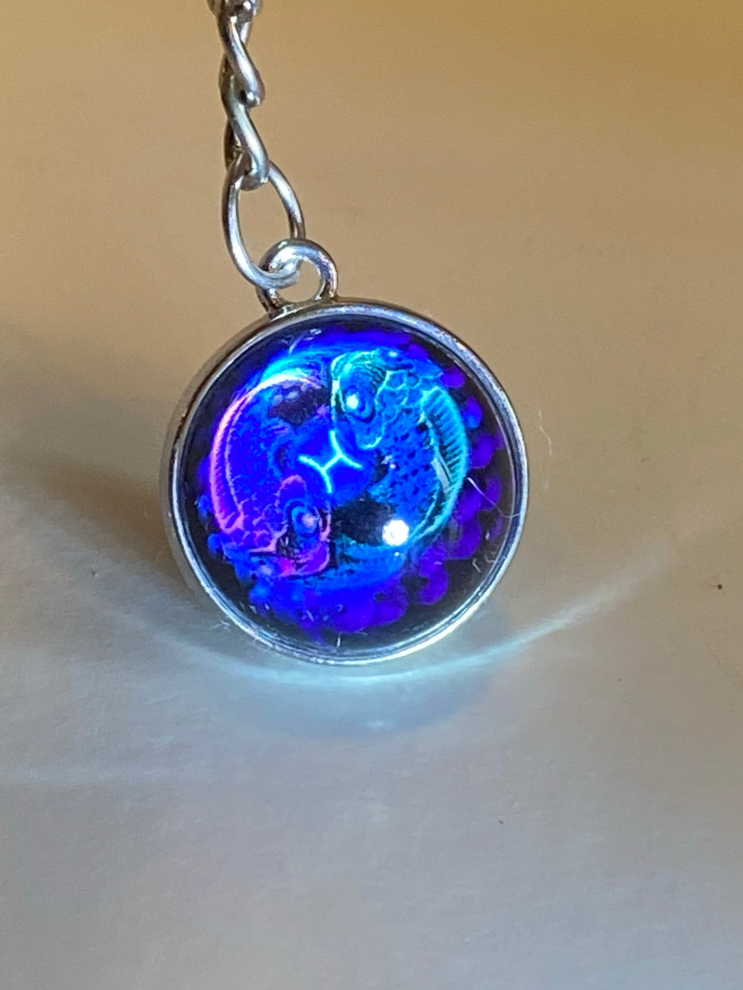 Pisces Sphere Keychain