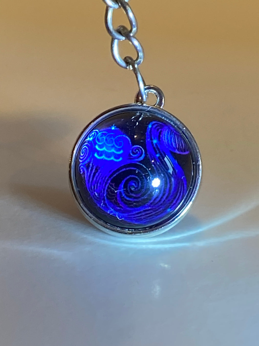 Aquarius Sphere Keychain