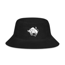 Load image into Gallery viewer, Taurus - Bucket Hat - black
