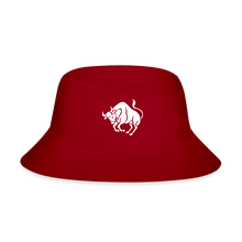 Load image into Gallery viewer, Taurus - Bucket Hat - red
