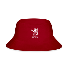 Load image into Gallery viewer, Virgo - Bucket Hat - red
