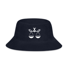 Load image into Gallery viewer, Libra - Bucket Hat - navy
