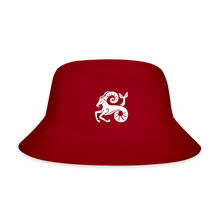 Load image into Gallery viewer, Capricorn - Bucket Hat - red
