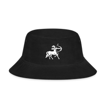 Load image into Gallery viewer, Sagittarius - Bucket Hat - black
