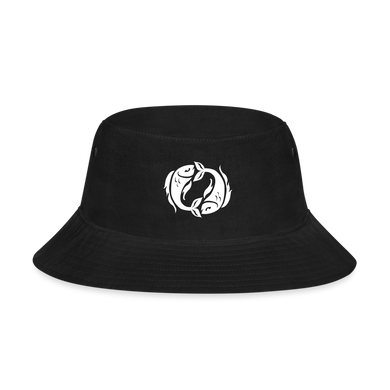 Pisces - Bucket Hat - black