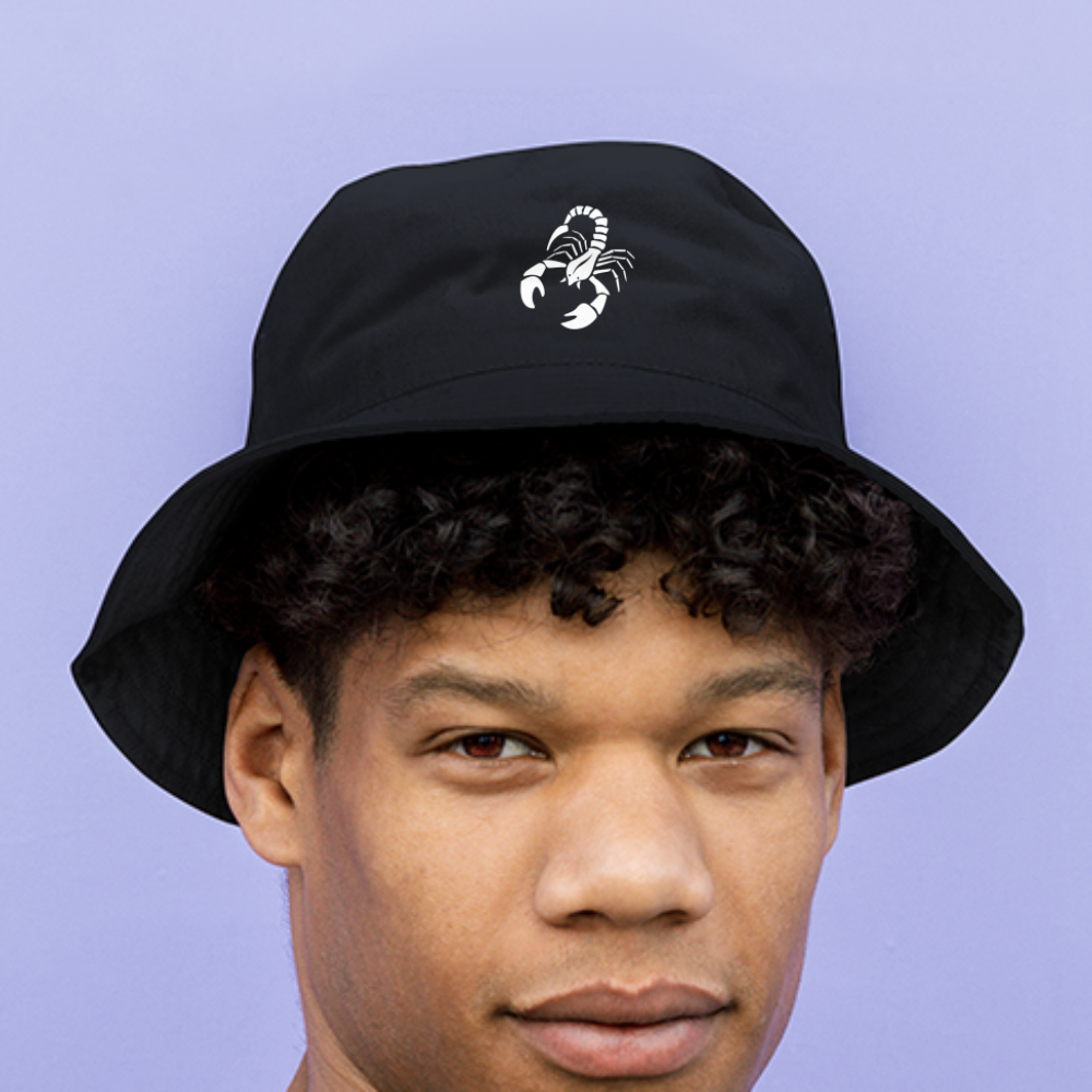 Scorpio - Bucket Hat - black