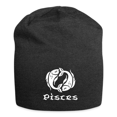 Pisces - Jersey Beanie - charcoal grey